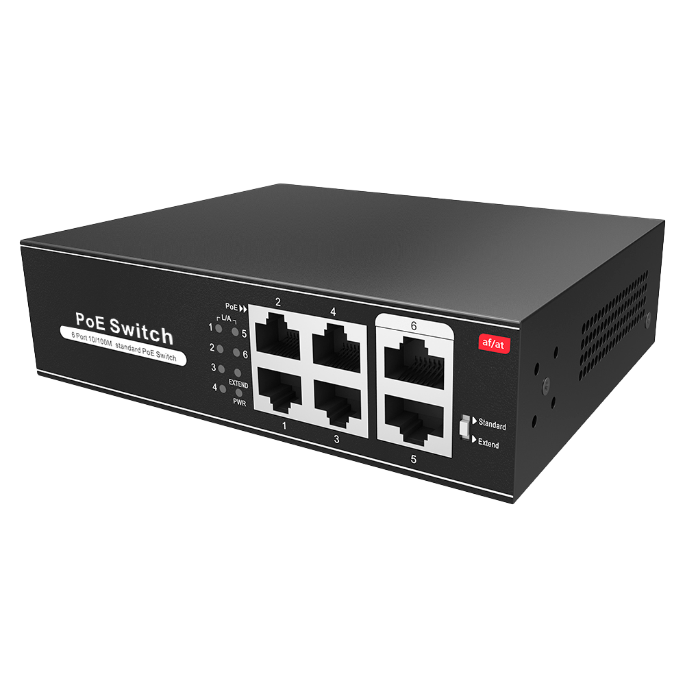 Switch PoE compatto - SW0604POE-65-E - immagine 3