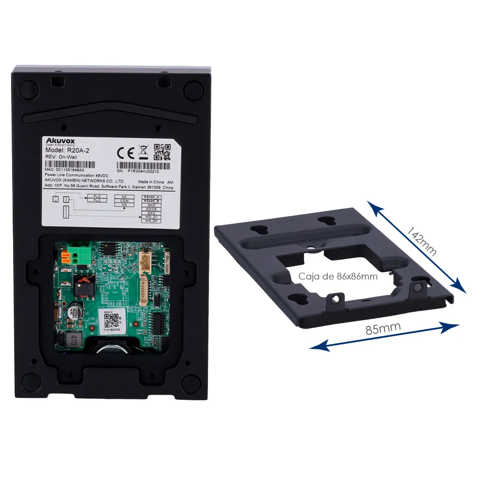 Kit videocitofono 2 fili - AK-KIT203 - immagine 3