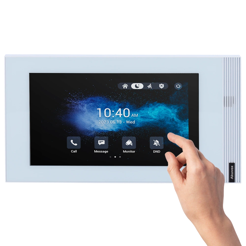 Monitor videocitofono Akuvox - AK-S562W-WHITE - immagine 2