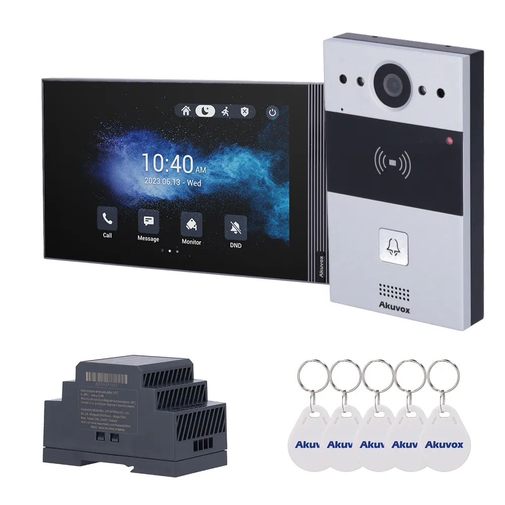 Kit videocitofono 2 fili - AK-KIT203