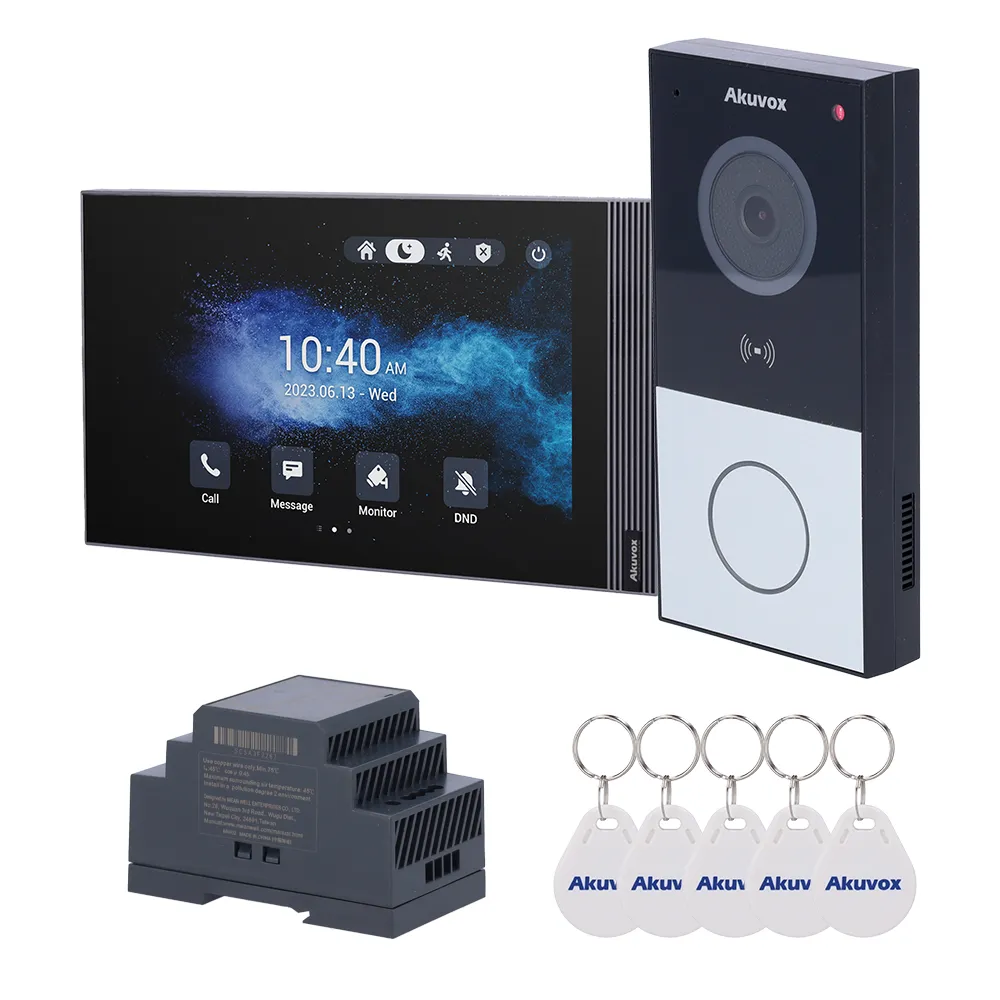 Kit videocitofono 2 fili - AK-KIT204