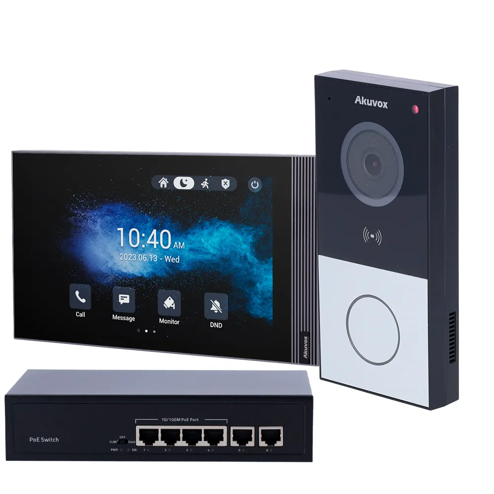 Kit videocitofono IP - AK-KIT03-IP