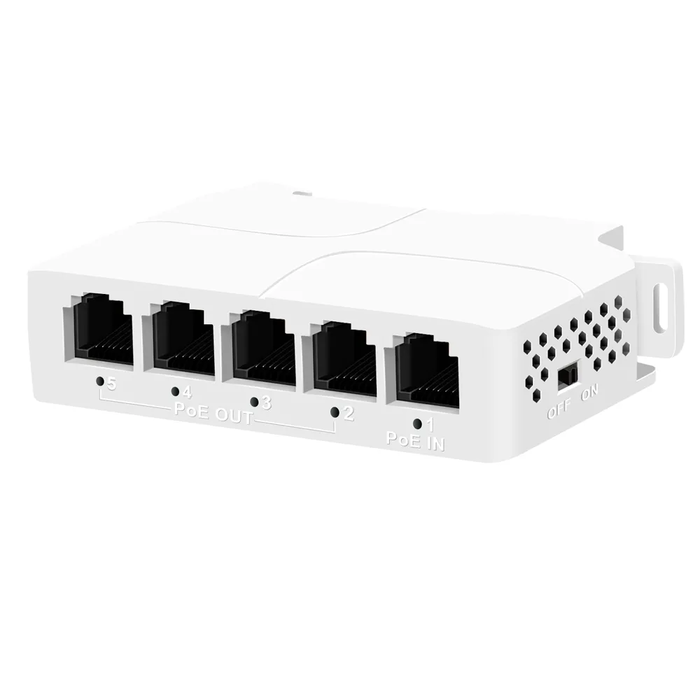 POE extender DIN - POEXT-4FE-DIN - immagine 2