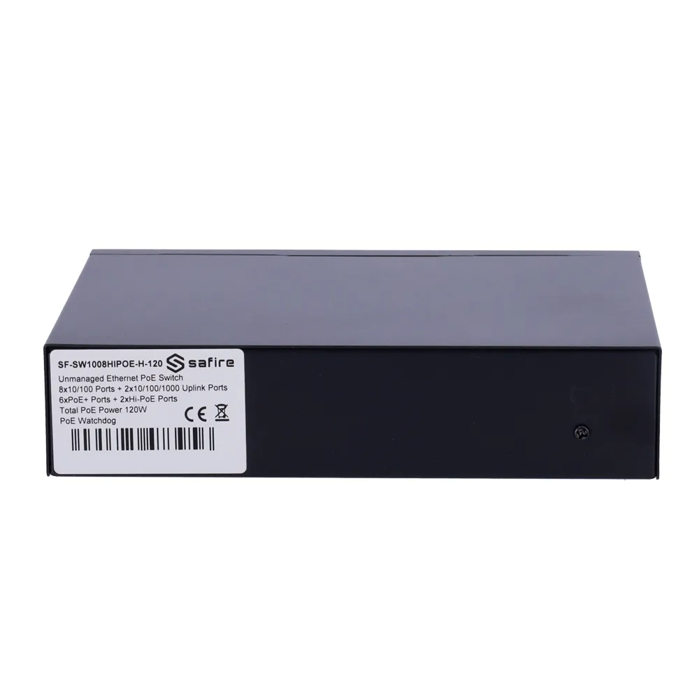Switch Hi‑PoE Safire - SF-SW1008HIPOE-H-120 - immagine 4