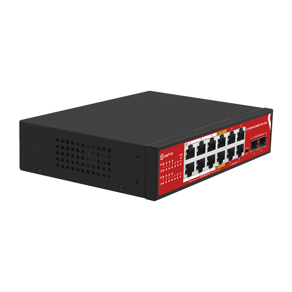 Switch Hi‑PoE Safire - SF-SW8FE4GE2MGSFP-2BT-120W - immagine 3