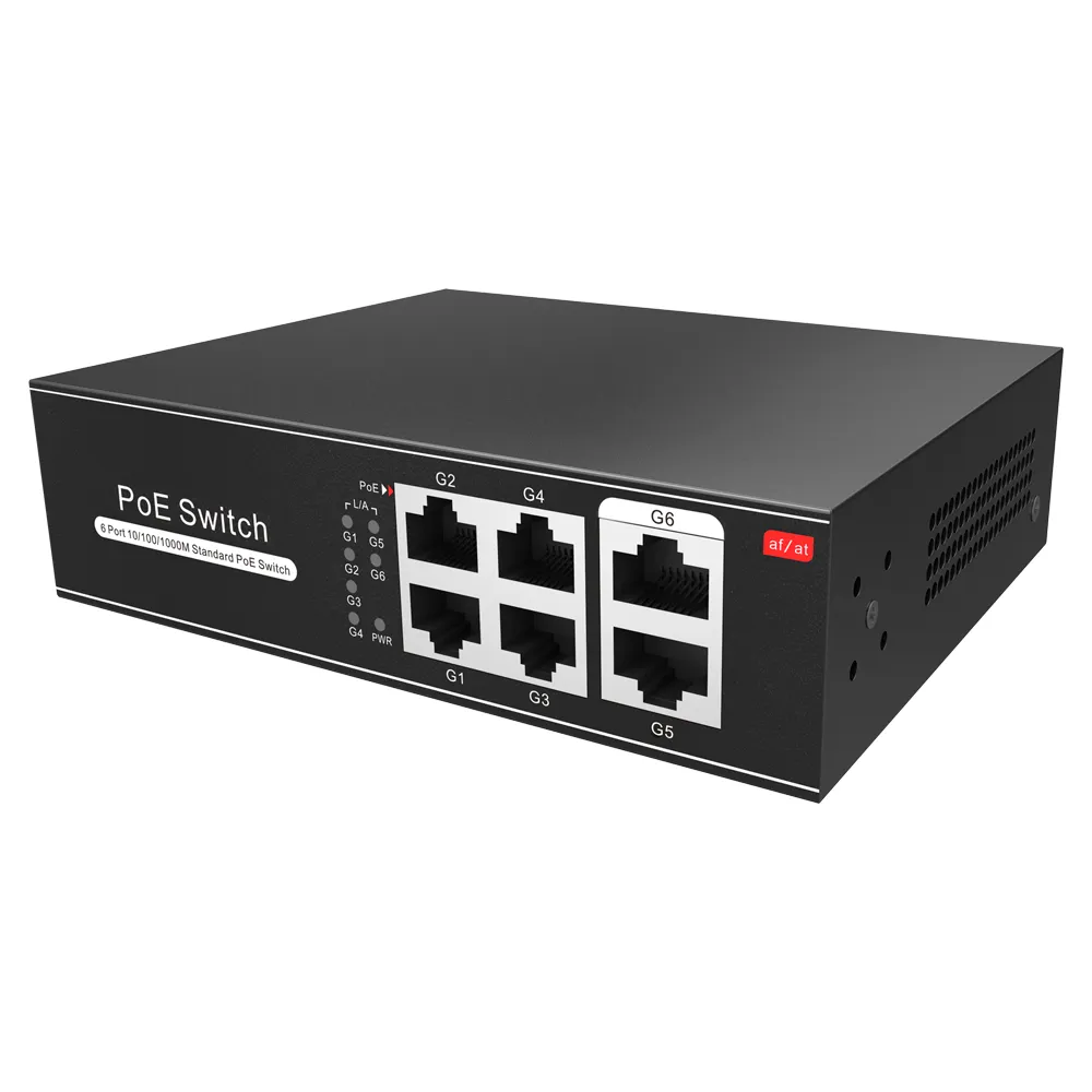 Switch PoE Gigabit - SW0604POE-G-65-E - immagine 2