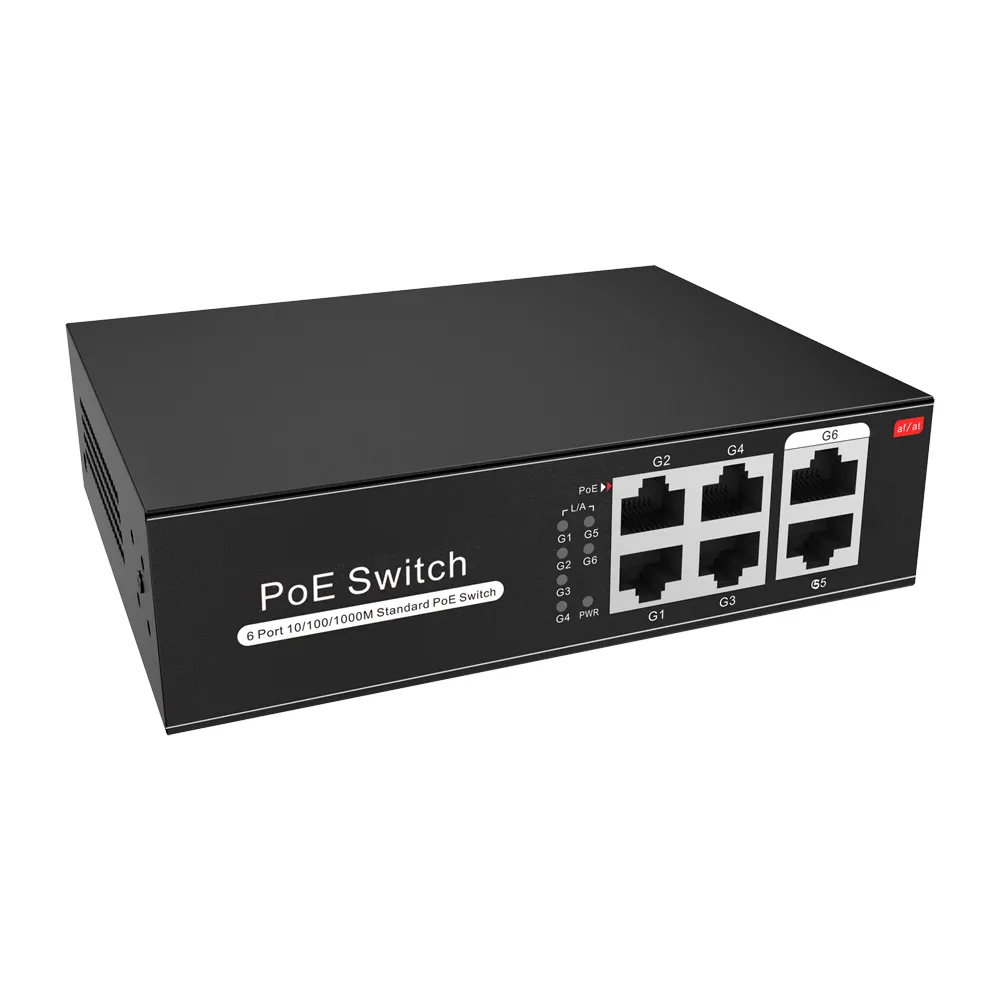 Switch PoE Gigabit - SW0604POE-G-65-E - immagine 3