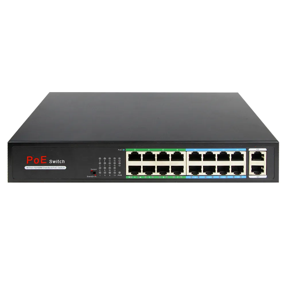 Switch PoE 16 porte - SW1816POE-160-E