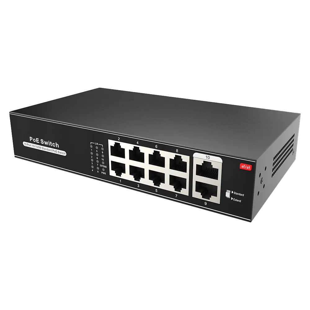 Switch PoE Ethernet - SW1008POE-100-E