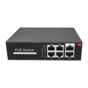 Switch PoE Gigabit - SW0604POE-G-65-E