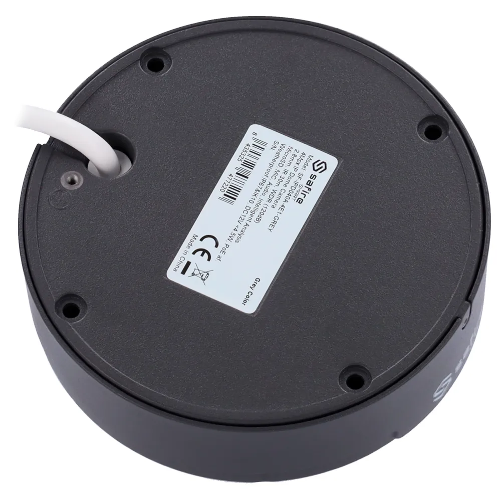 Telecamera Dome 4MP - SF-IPD040A-4E1-GREY - immagine 4